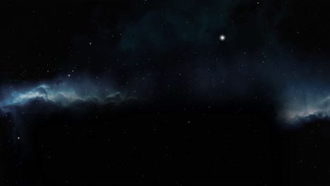 background nebular gas in universe