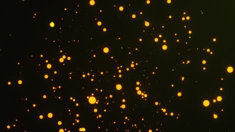 golden sparkles