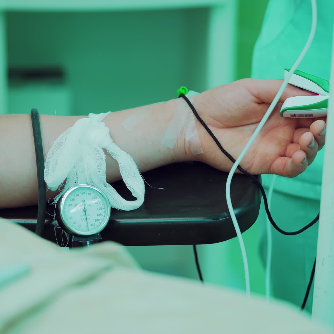 Workflow during the operation. Surgical intervention.