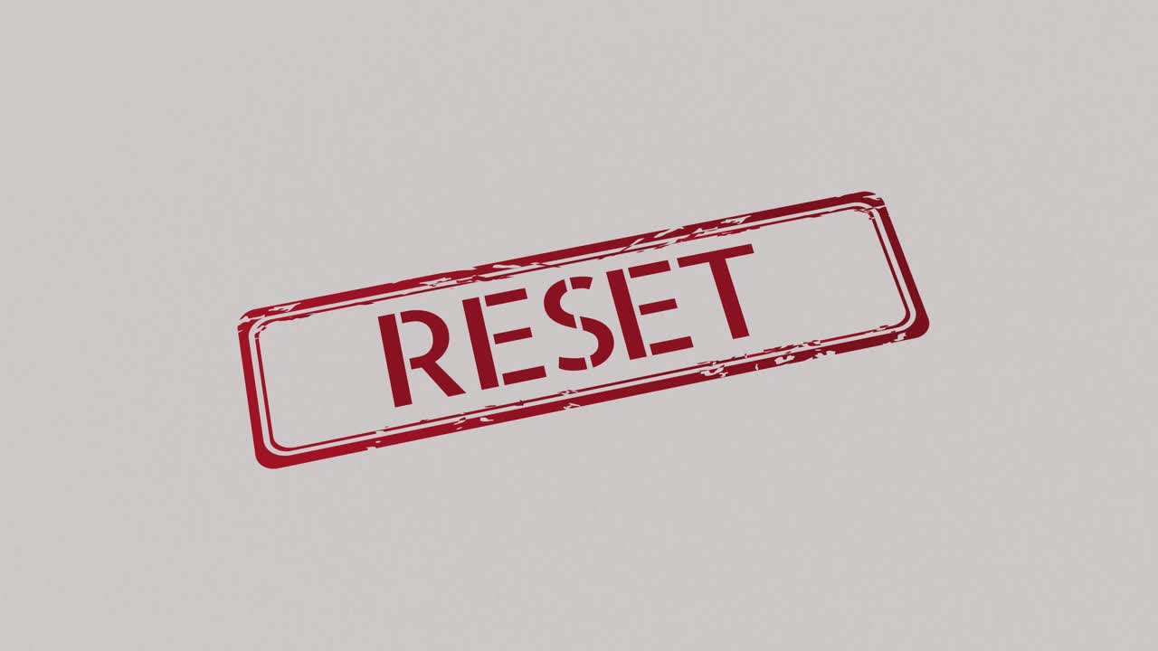 sello de restablecimiento