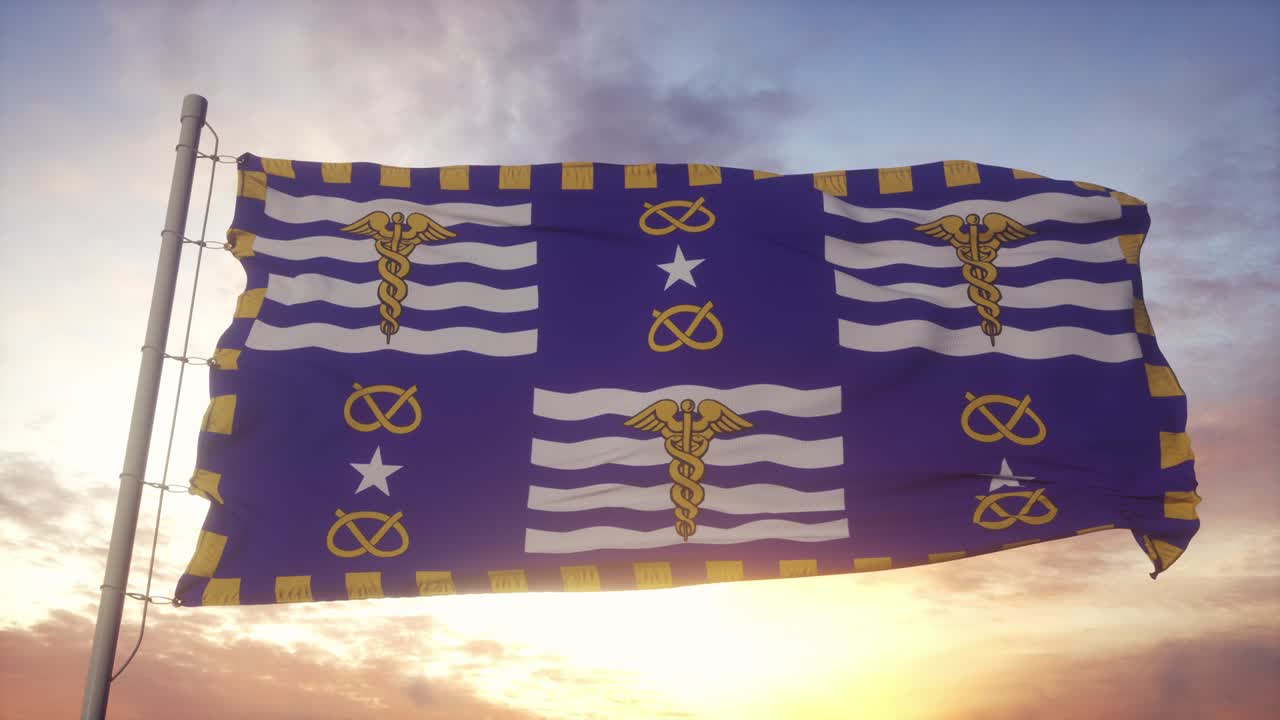 오스트레일리아 즐랜드 주 브리즈번 시의 국기