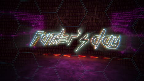 Día-Del-Padre-Con-Matriz-Cyberpunk-Y-Elementos-Hud