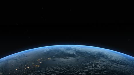 earth from space turning night into day 4k