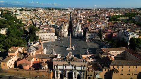 Cinematic-Establishing-Drone-Shot-Above-Piazza-del-Popolo