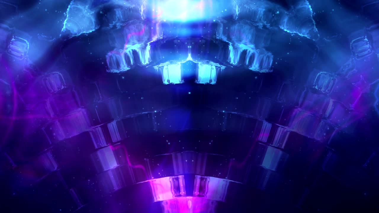 bucle de fondo púrpura abstracto