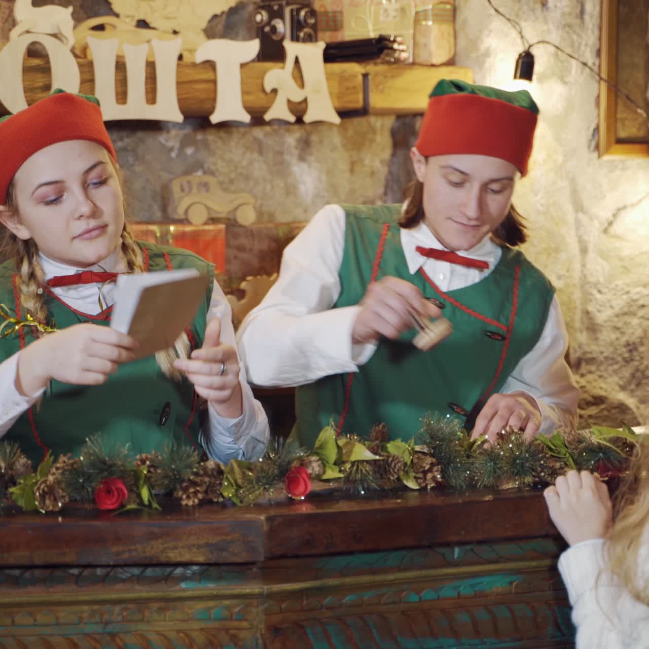 Sending letters for Santa Claus