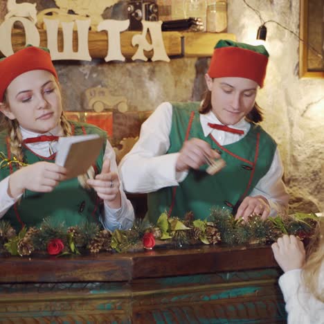sending letters for santa claus