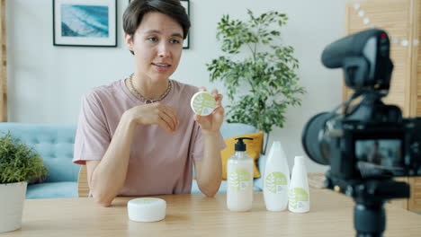 eco-friendly skincare review by a beauty influencer
