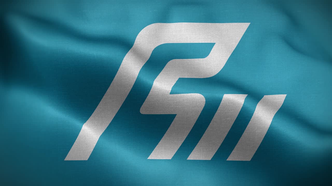 Ishikawa Prefecture Japan Flag Loop Background 4K