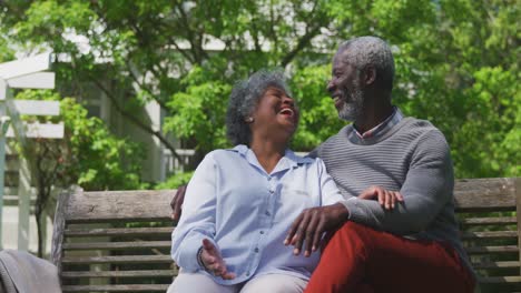 couple spending time together in the garden