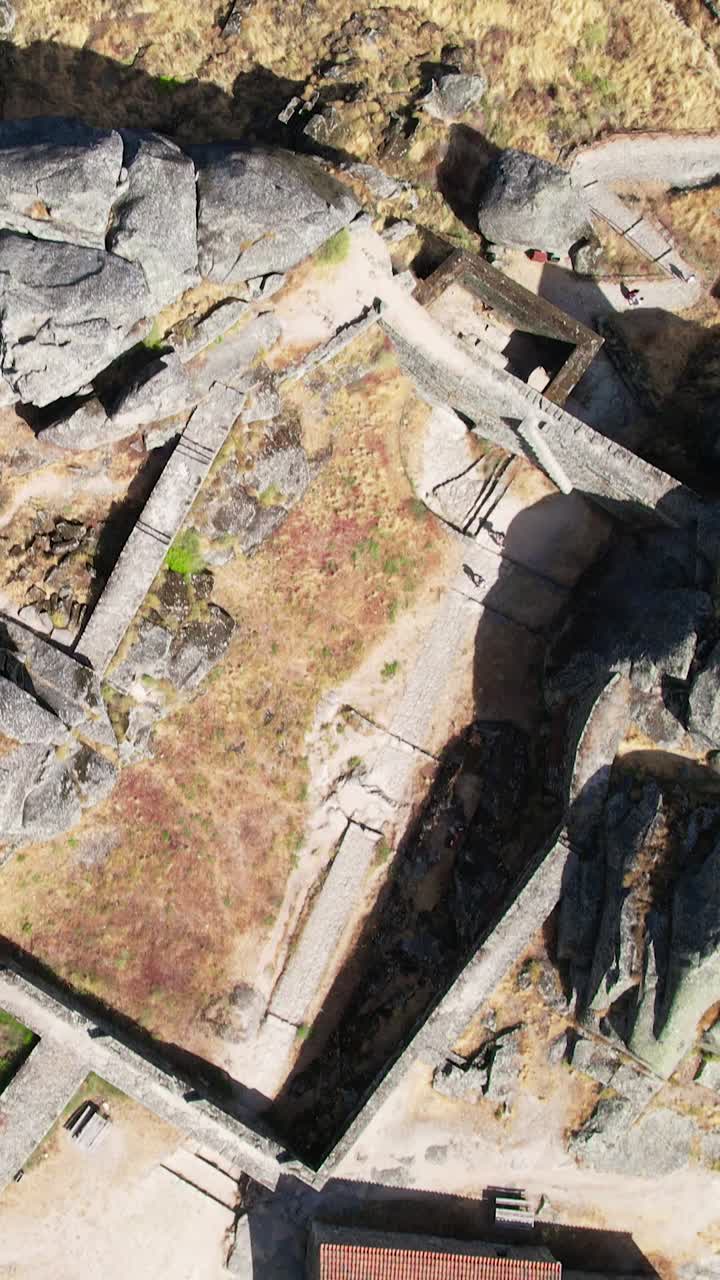 Castle of Monsanto Portugal vertical video
