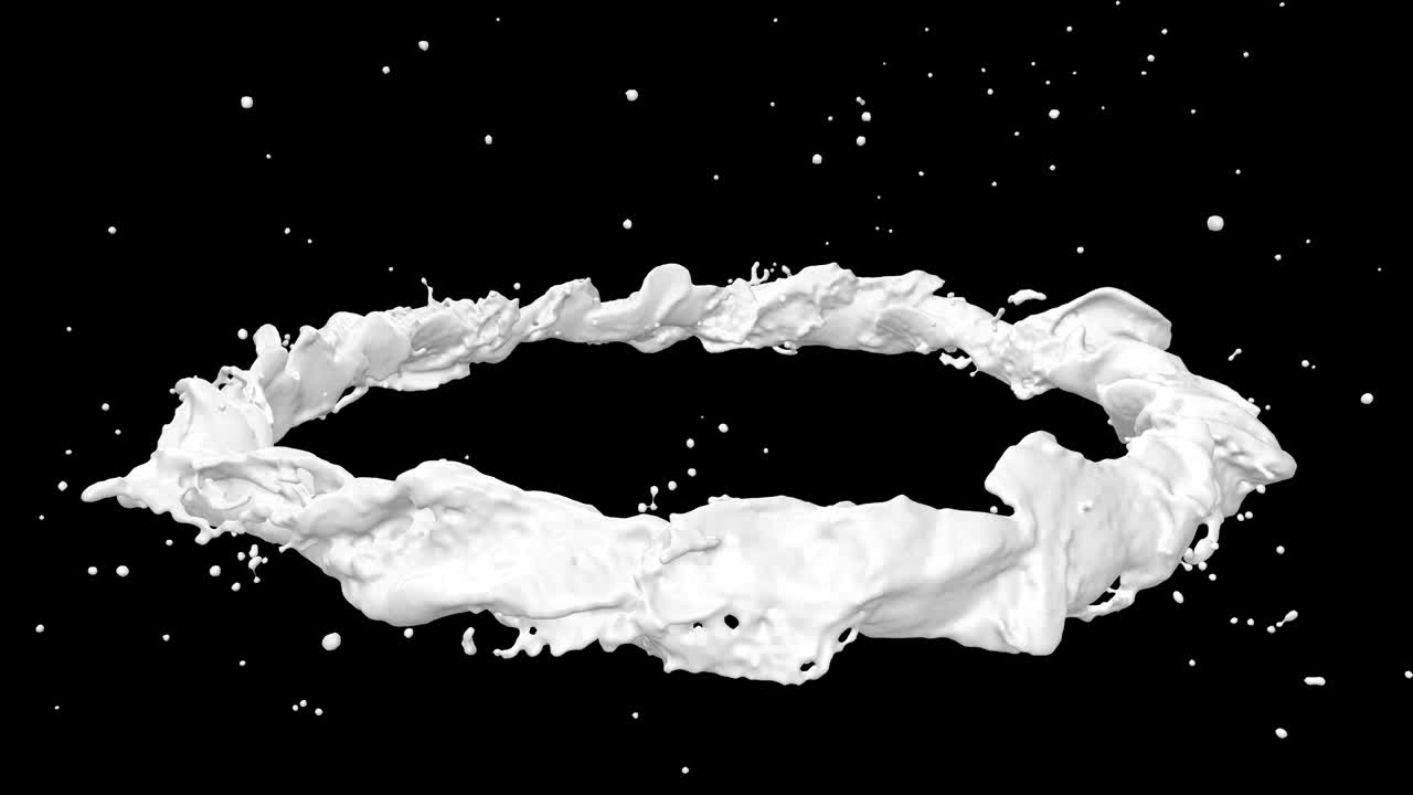 우유 스플래시, 현실적인 천연 유제품, 광고에 맞게 쉽게 사용자 정의 할 수 있으며 사용자 정의 배경을 대체 할 수 있습니다.