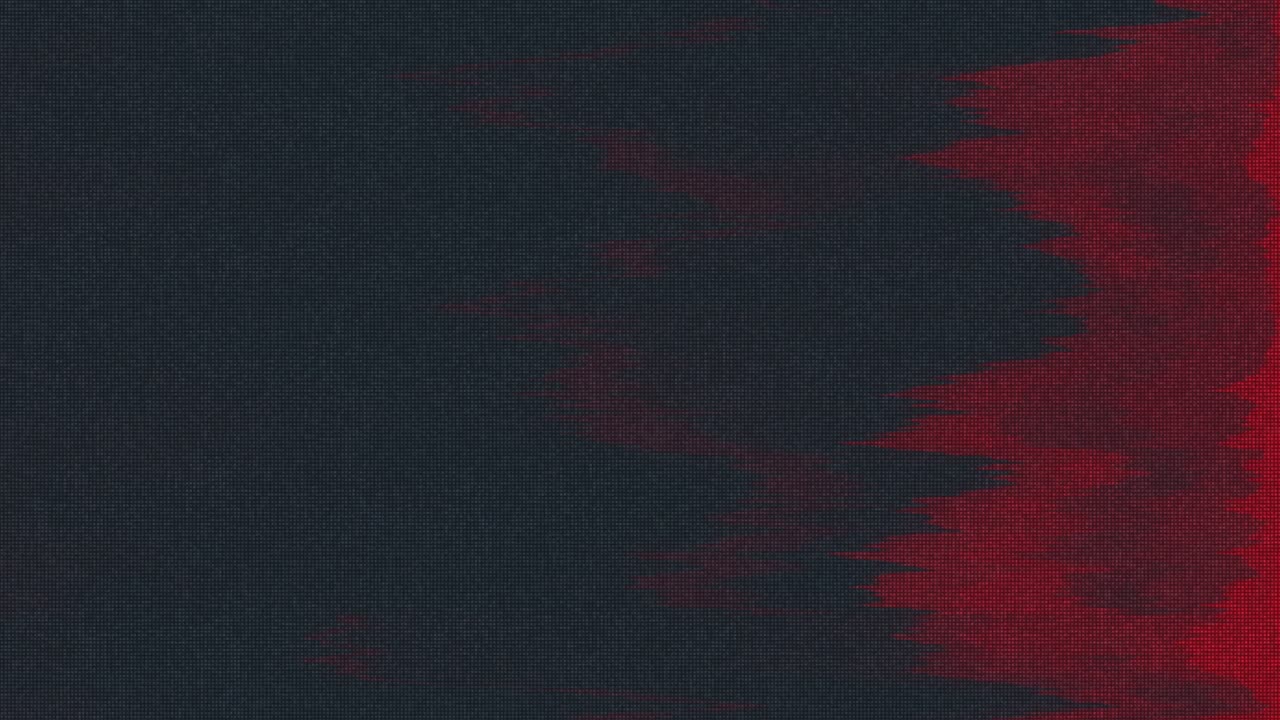 diseño único abstracto animación digital ruido de píxeles error de fallo daño de video