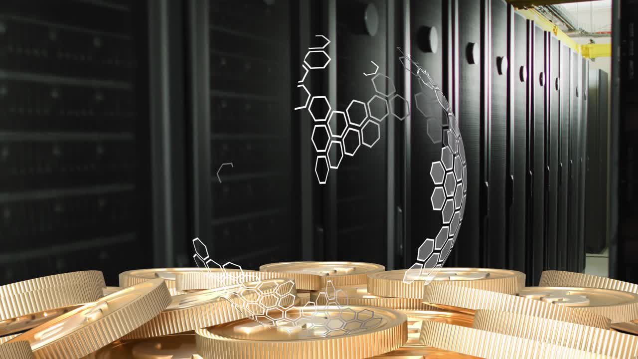 돈과 서버에 대한 세계관의 애니메이션