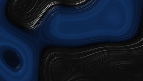 Patrón-Abstracto-De-Ondas-Azules-Y-Negras-Con-Degradado-De-Neón