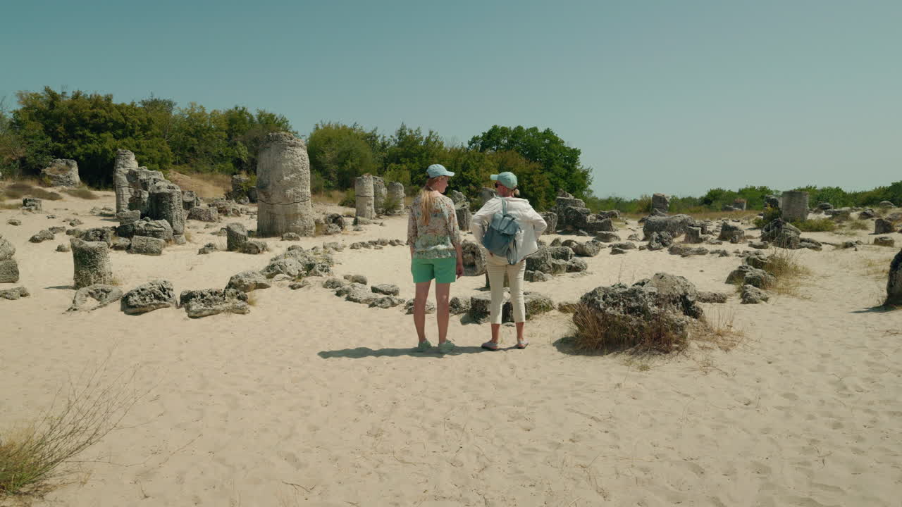 Tourists Visiting the Stone Forest