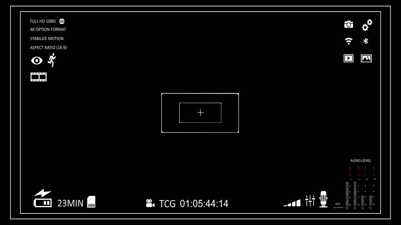 카메라 뷰파인더 디스플레이
