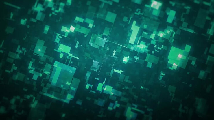 digital tecnology style effect background