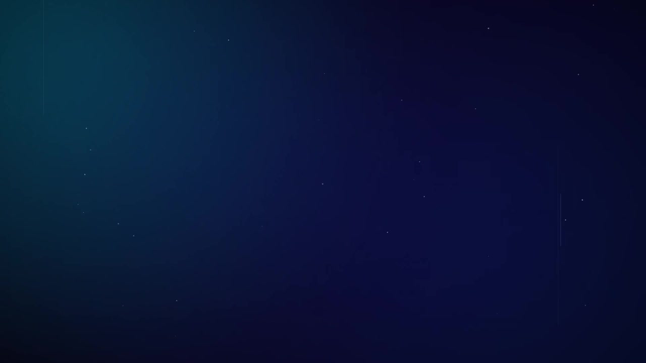 Abstract Dark Blue Background with Subtle Light Particles