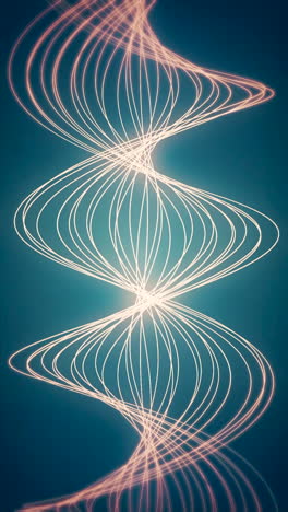 abstract glowing spiral