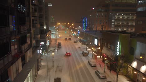 aerial-view,-street-during-winter-time