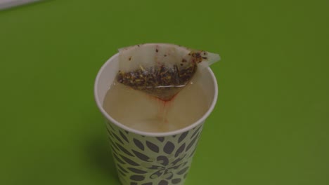 this video captured the transformation of a cup of water into a cup of tea