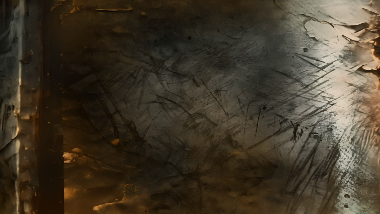 Abstract texture with scratches and dark tones, grunge animation background