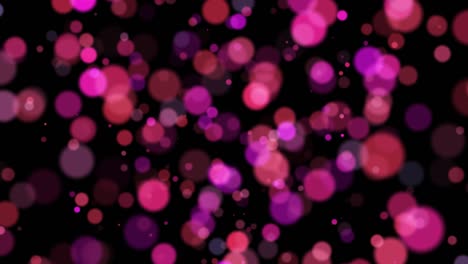 bucle de fondo bokeh abstracto de 4k (multicolor) - fondo bokeh abstract - perfectamente utilizable para una amplia variedad de temas - bucle sin costuras - fondo de partículas brillantes - bucle de partículas en movimiento - fondo de movimiento - bucles sin costura - color rojo, rosa