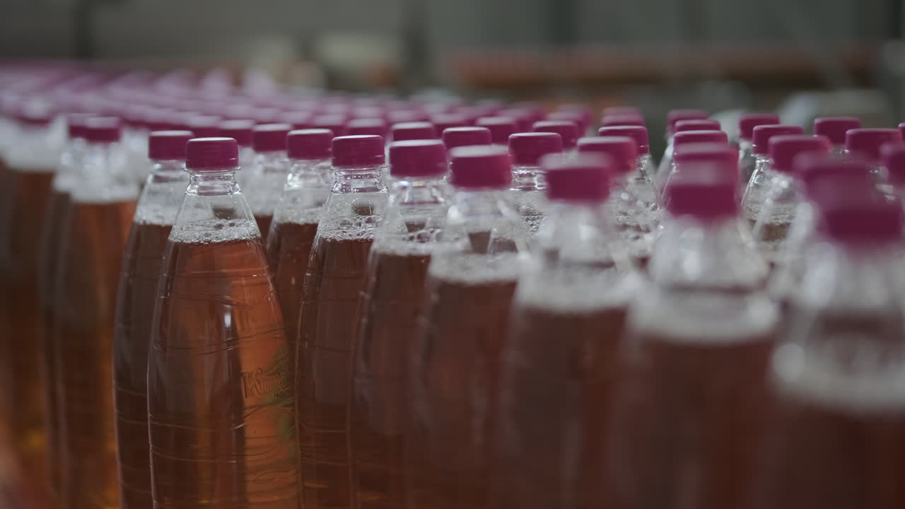 Bottles on a Production Line