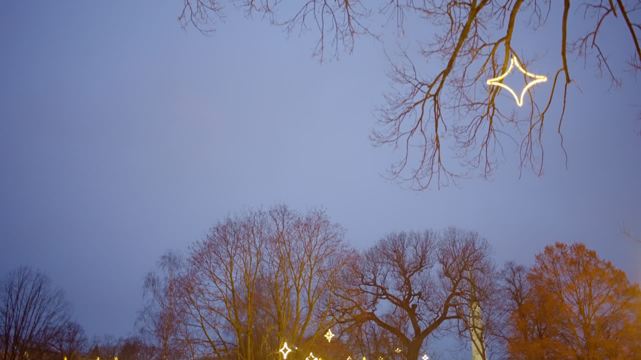 1월에 라트비아의 리가 시