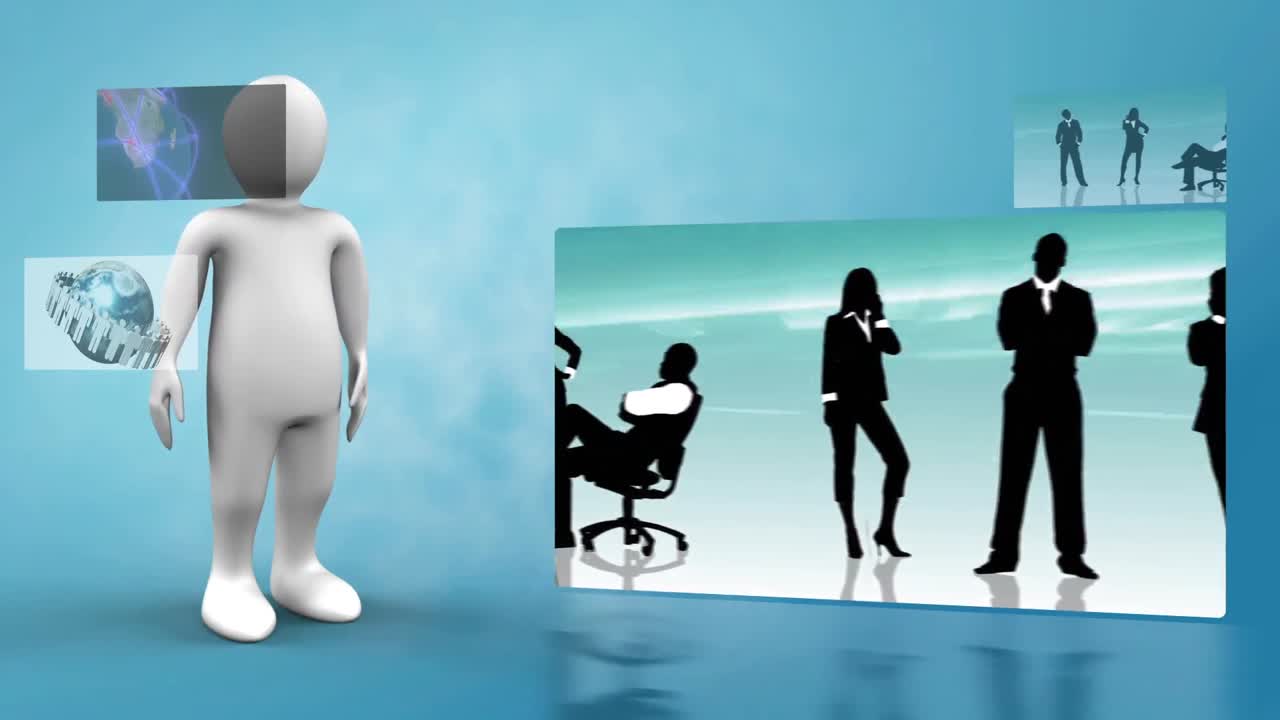 animación sobre la comunicación global