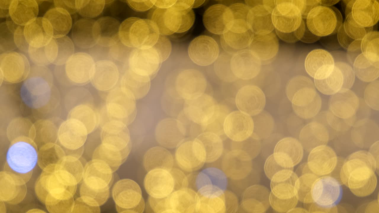 efecto de luces bokeh