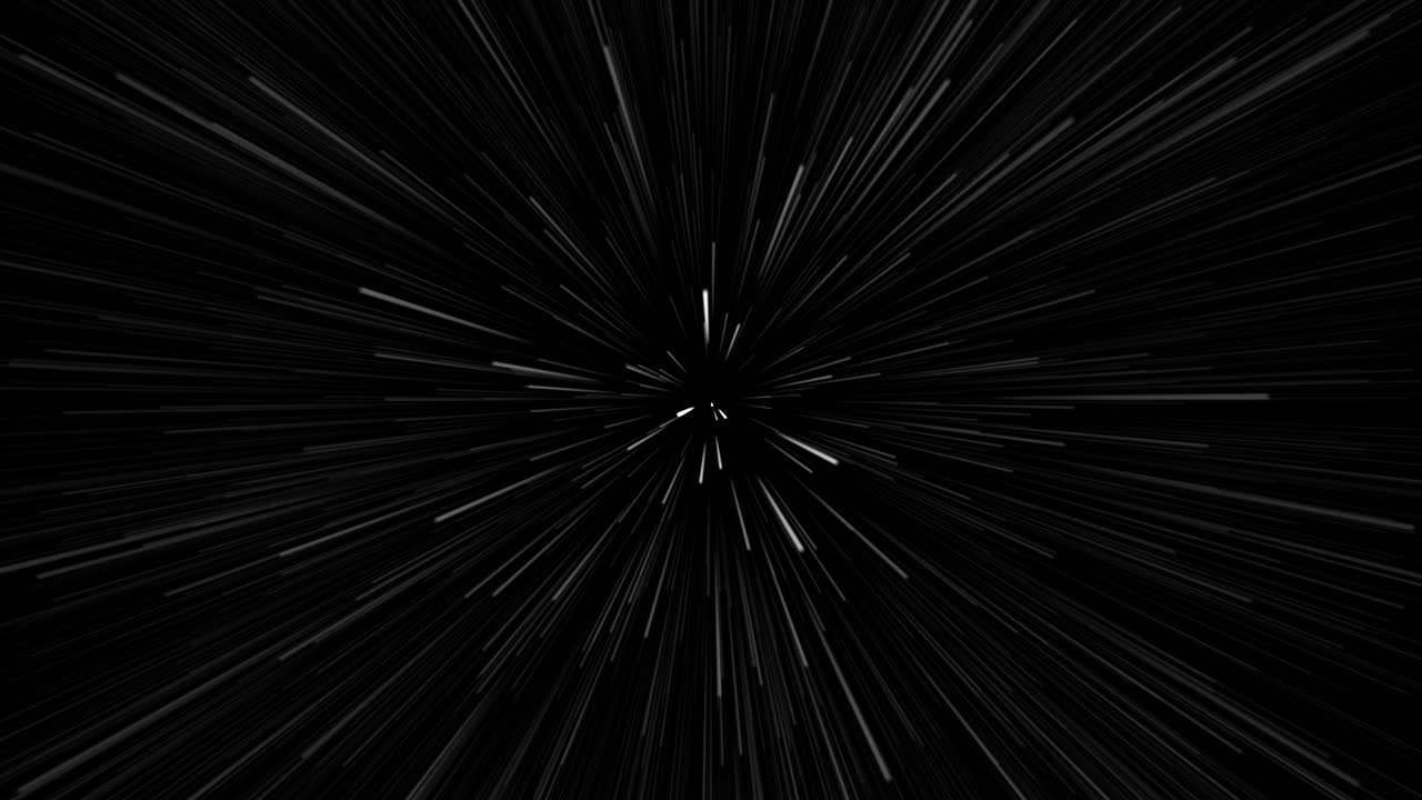 Abstract animated circular geometric background