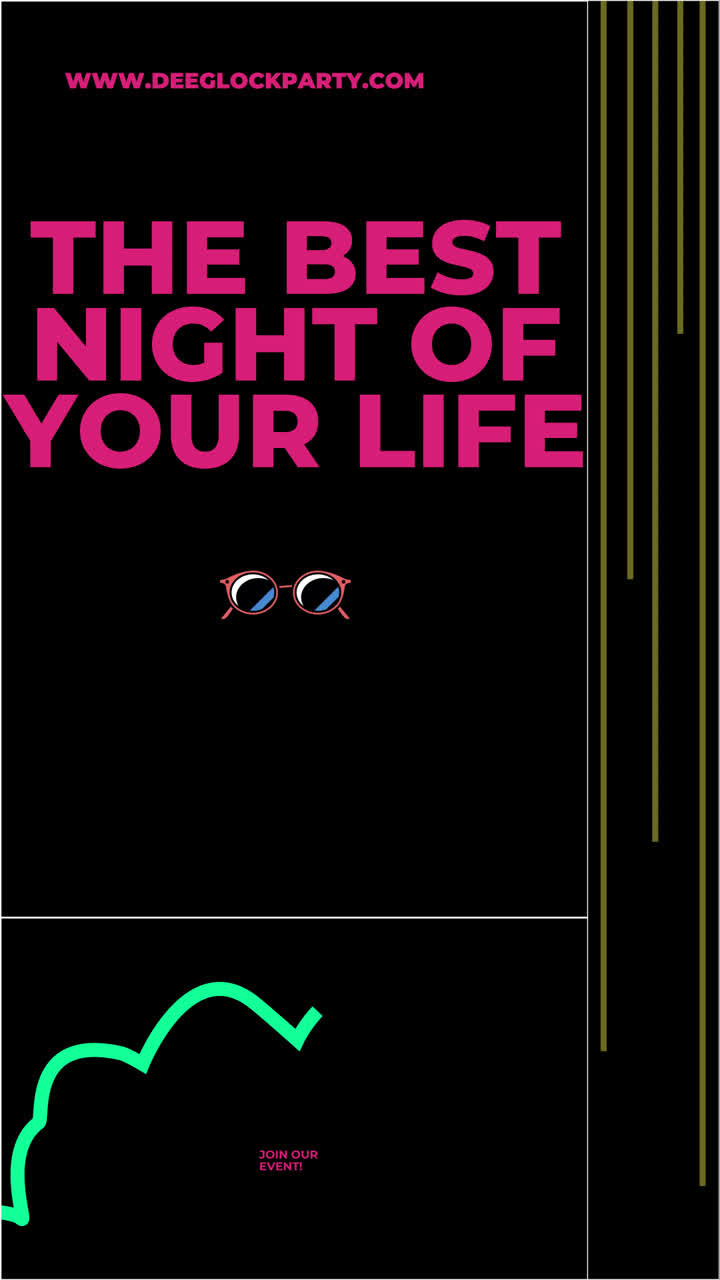 Deeglock Party Invitation