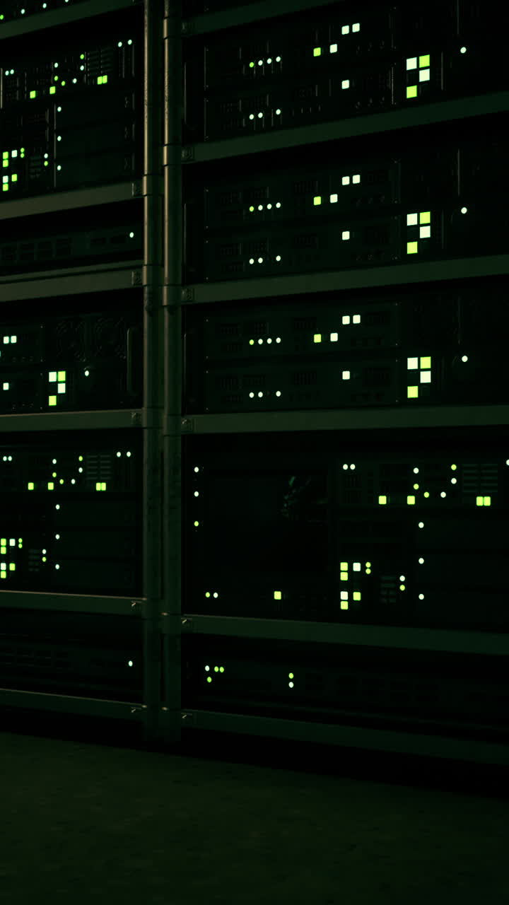 rack de servidor en un centro de datos