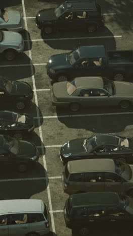 cars parked in a parking lot