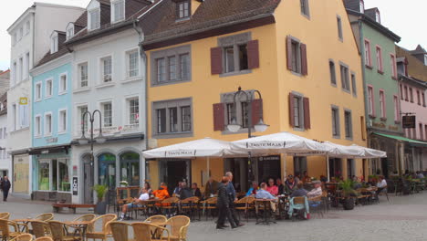 tourist center of the city of saarbrucken, germany