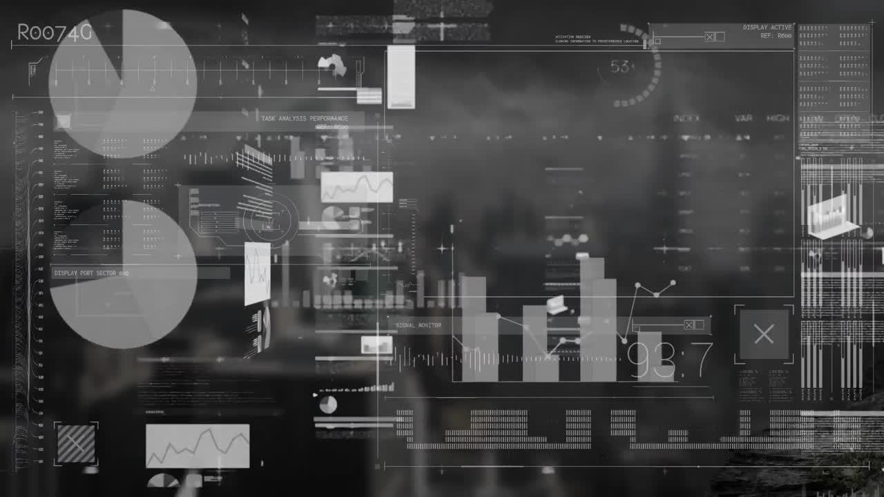 gráfico que muestra las estadísticas cambiantes