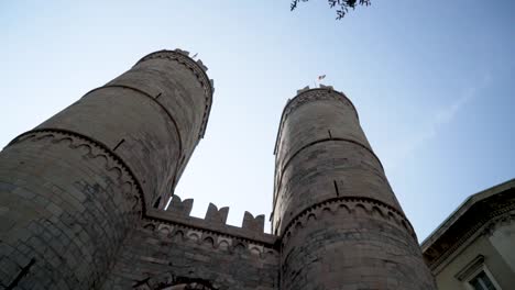 medieval castle towers