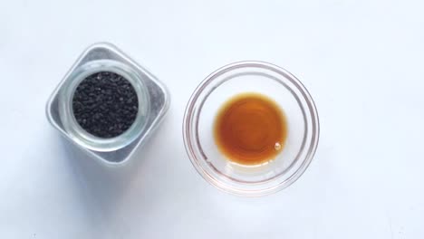 preparing sesame oil