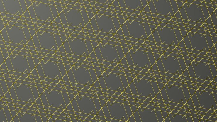 Geometric pattern 4k motion animation where lines and shapes intersect with each other to form new patterns on gray with copy space. Use background for logo. Simple motion animation concept