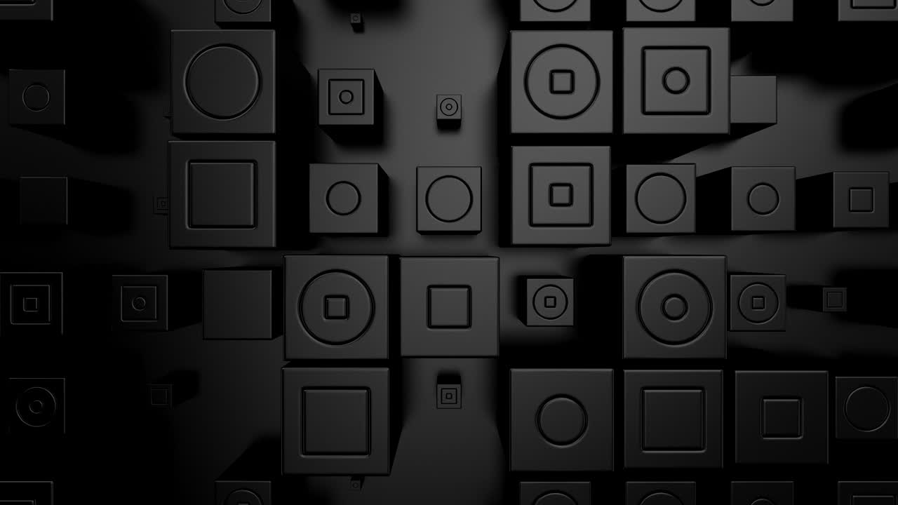 fondo de cubos animados