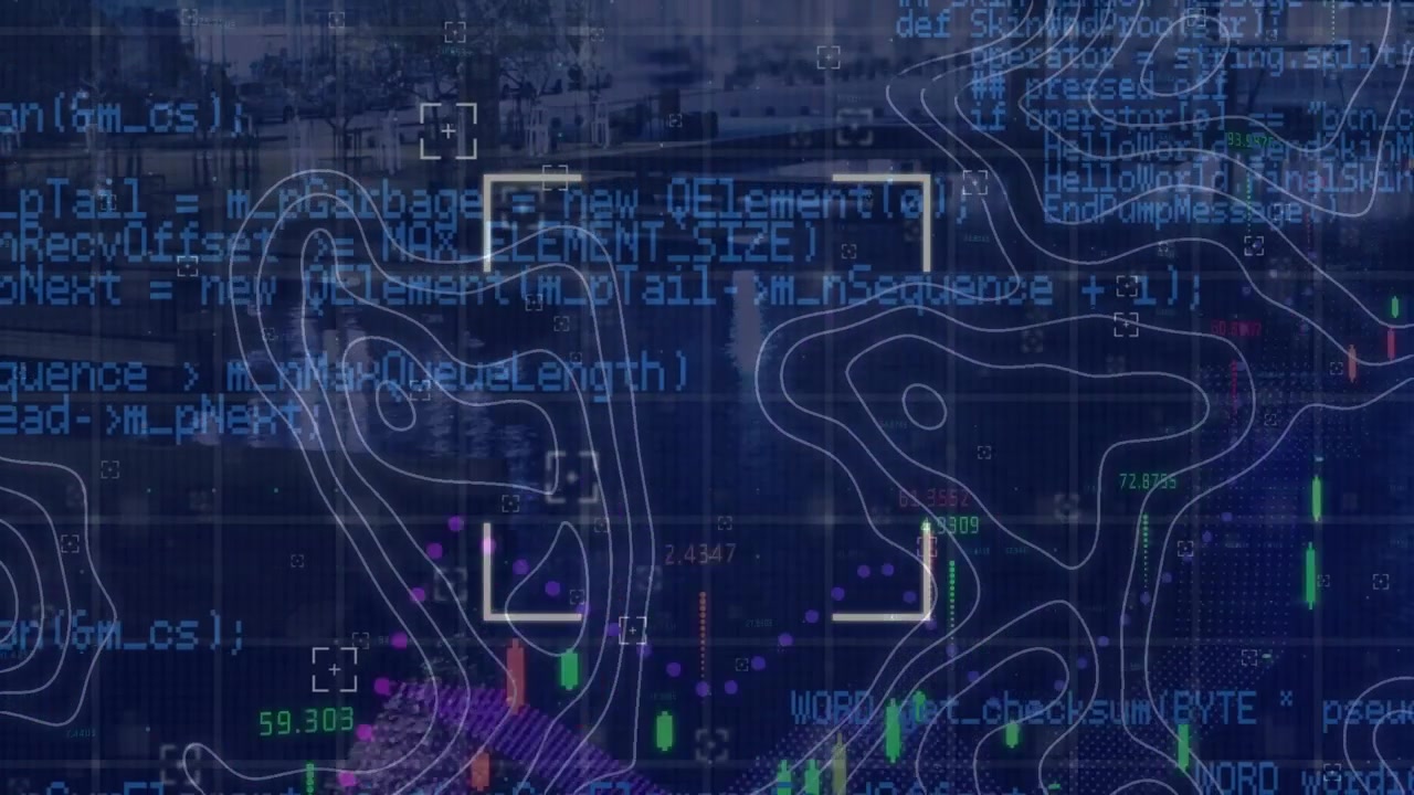 Animation of data processing over office