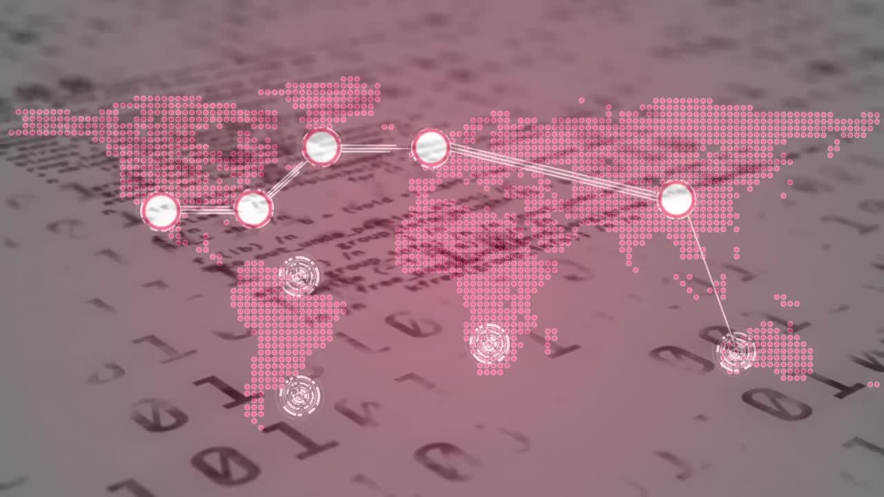 데이터 프로세싱을 통한 연결 네트워크의 애니메이션