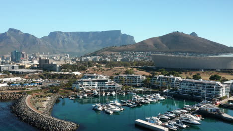 granger bay harbour near the cape town stadium at in south africa