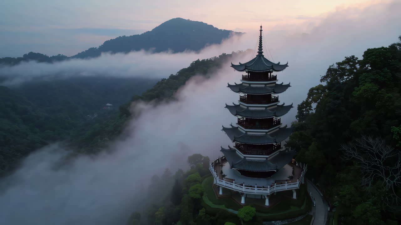 Misty Mountain Pagoda
