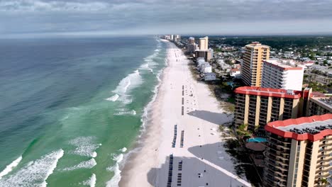 panama city beach florida aerial captured in 5k