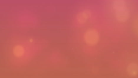 animación de puntos de luz sobre fondo rojo