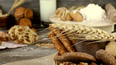 delicious salty crackers and sugarly sweet cookies