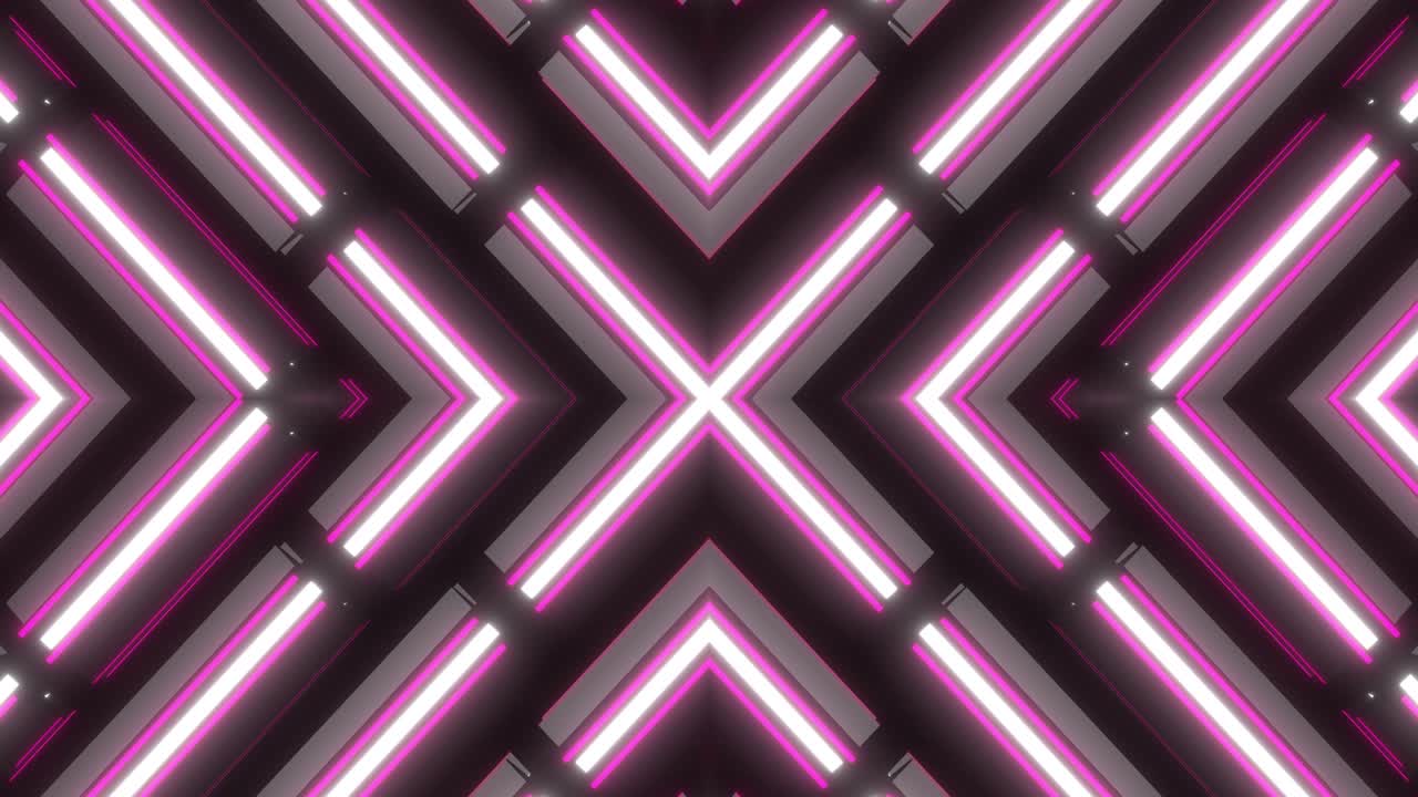 patrón geométrico de neón abstracto